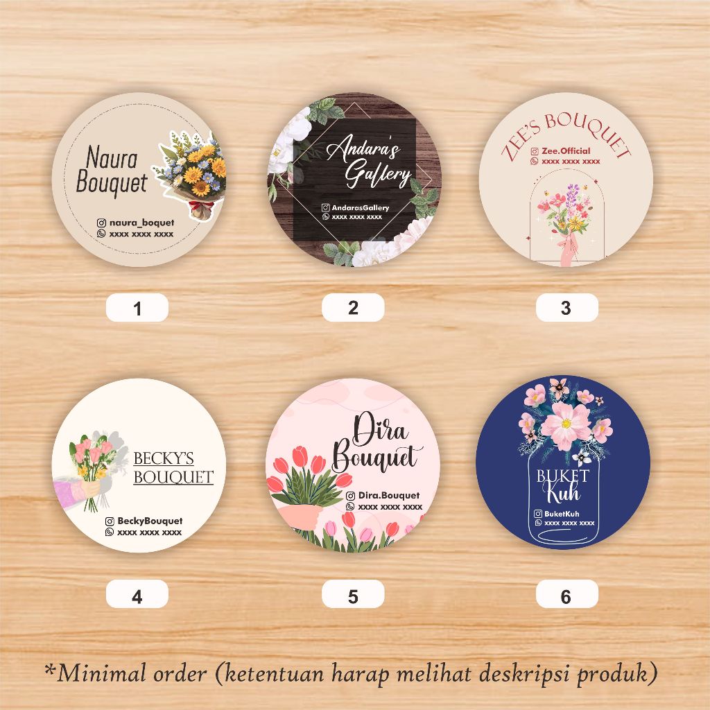

Isi 160pcs Stiker Buket / Sticker Bouquet / Stiker Hiasan Buket / Stiker Souvenir