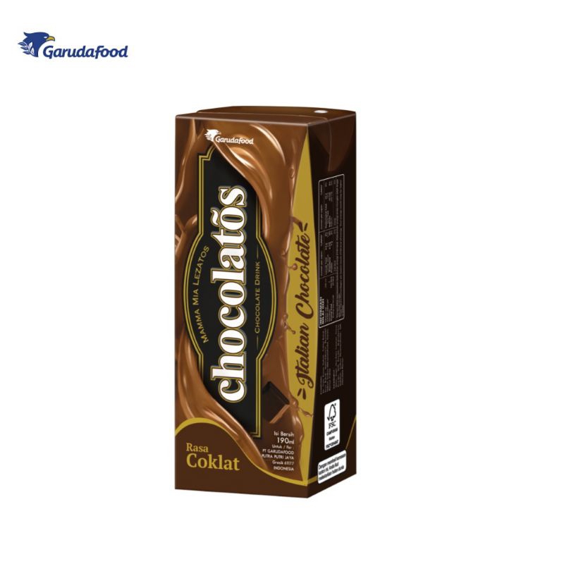 

Chocolatos Drink Kotak 190ml | Chocolatos Coklat Drink| Chocolatos Kotak