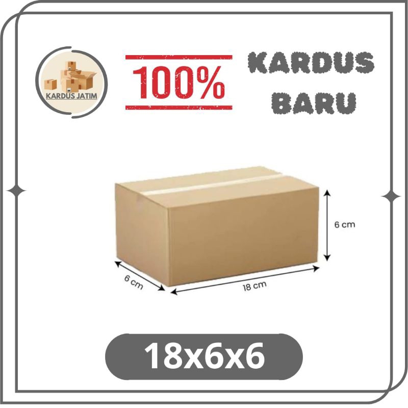 

KARDUS PACKING 18x6x6/PACKING ONLINE/KARDUS CUSTOM B-FLUTE