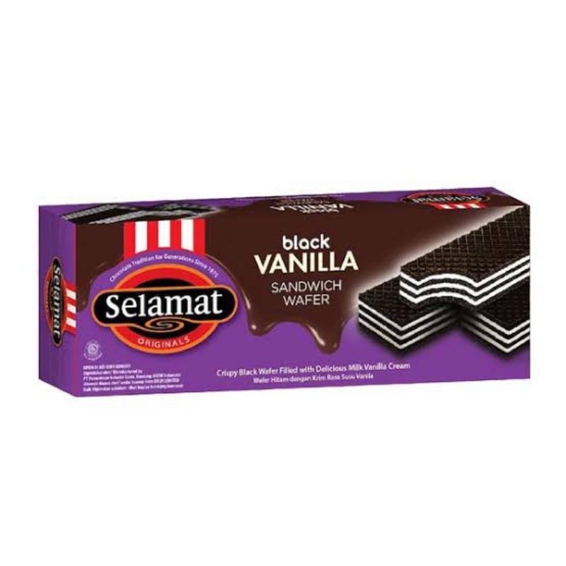 

SELAMAT Black Vanilla 145g