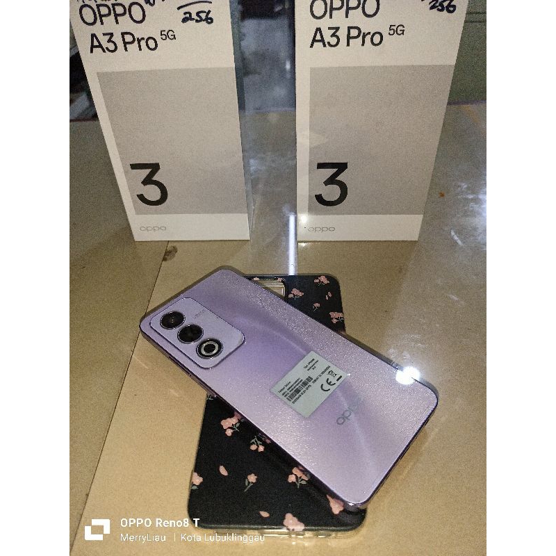 HP Oppo A3pro ram 8+8/256
