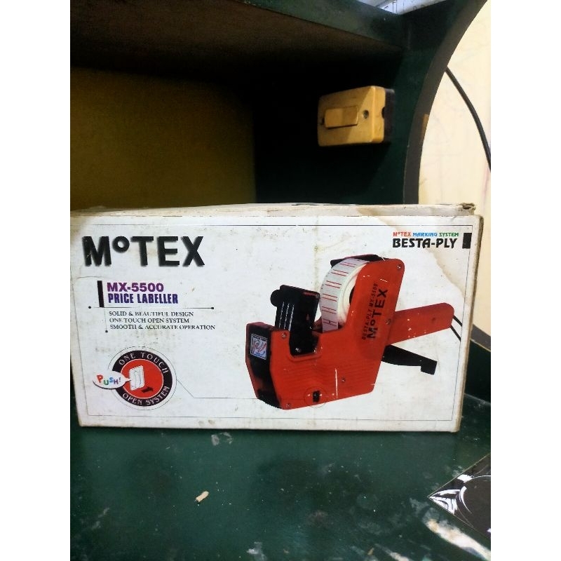 

Mesin Alat Pelabel Harga/Price Label Harga/Motex Price Label Harga/Price Labeller Second