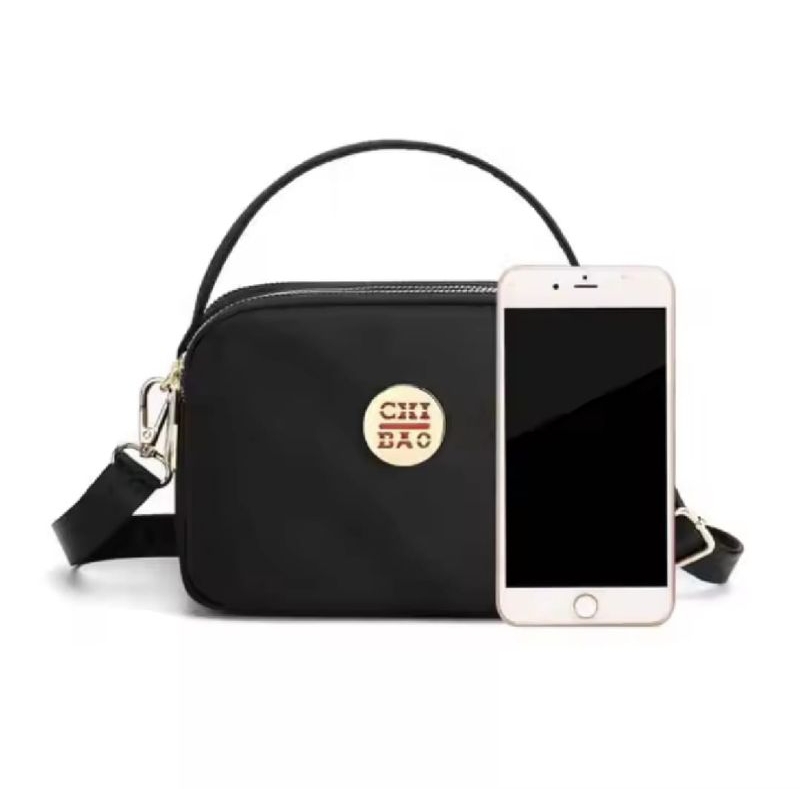 Tas Hp Nomo Wallet Dompet Kalung Gantung Leher Wanita Bahan Nilon