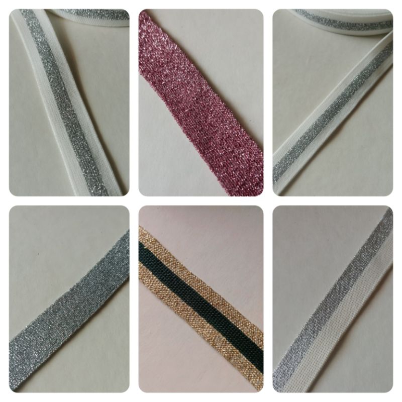 

pita unik gliter ukuran 2cm harga permeter