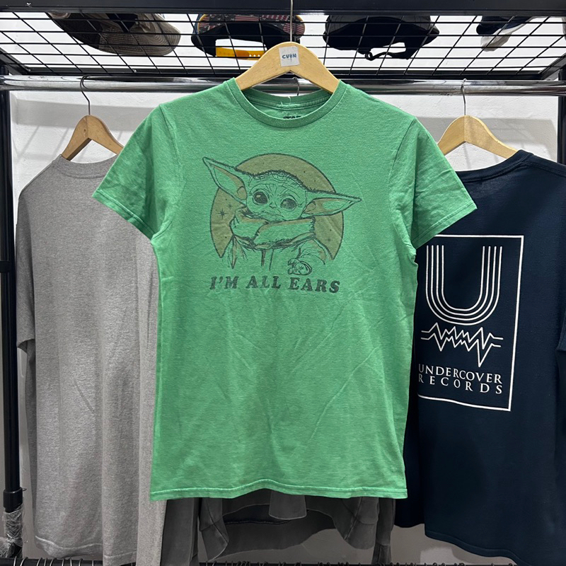 TShirt Star Wars Yoda (Din Grogu / Baby Yoda) "Im All Ears" | Preloved Second
