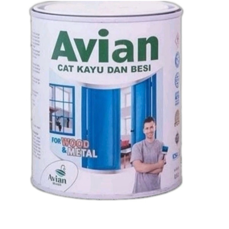 Cat Minyak / Cat Besi / Cat Kayu Avian 1kg