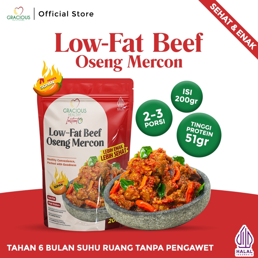 

LOW-FAT BEEF MERCON (PEDAS SOPAN)