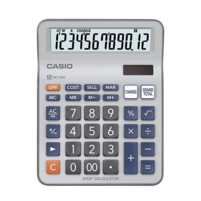 

Kalkulator Casio DC- 12M (Original)