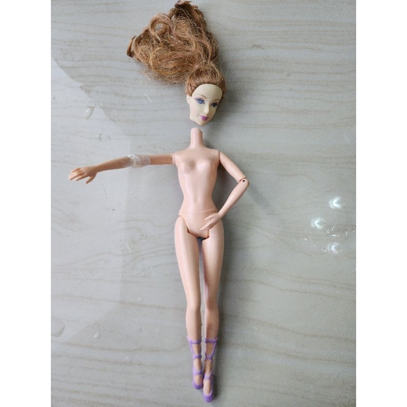preloved barbie 12 dancing princess sister