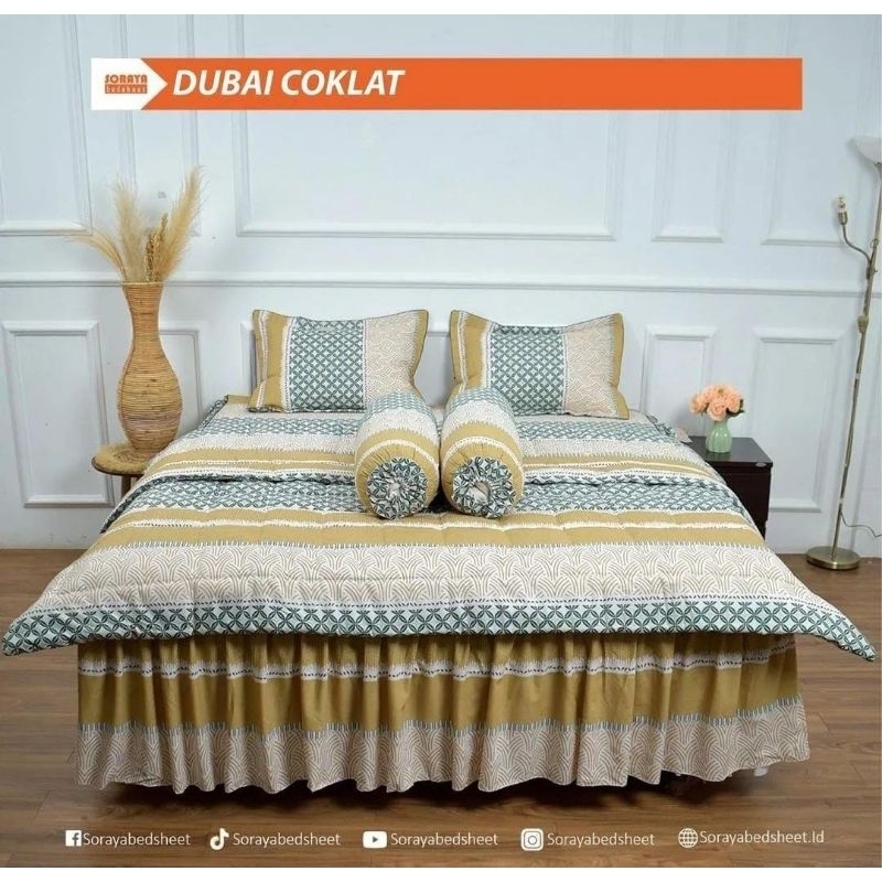 Bed Cover SORAYA (seprei Rempel)