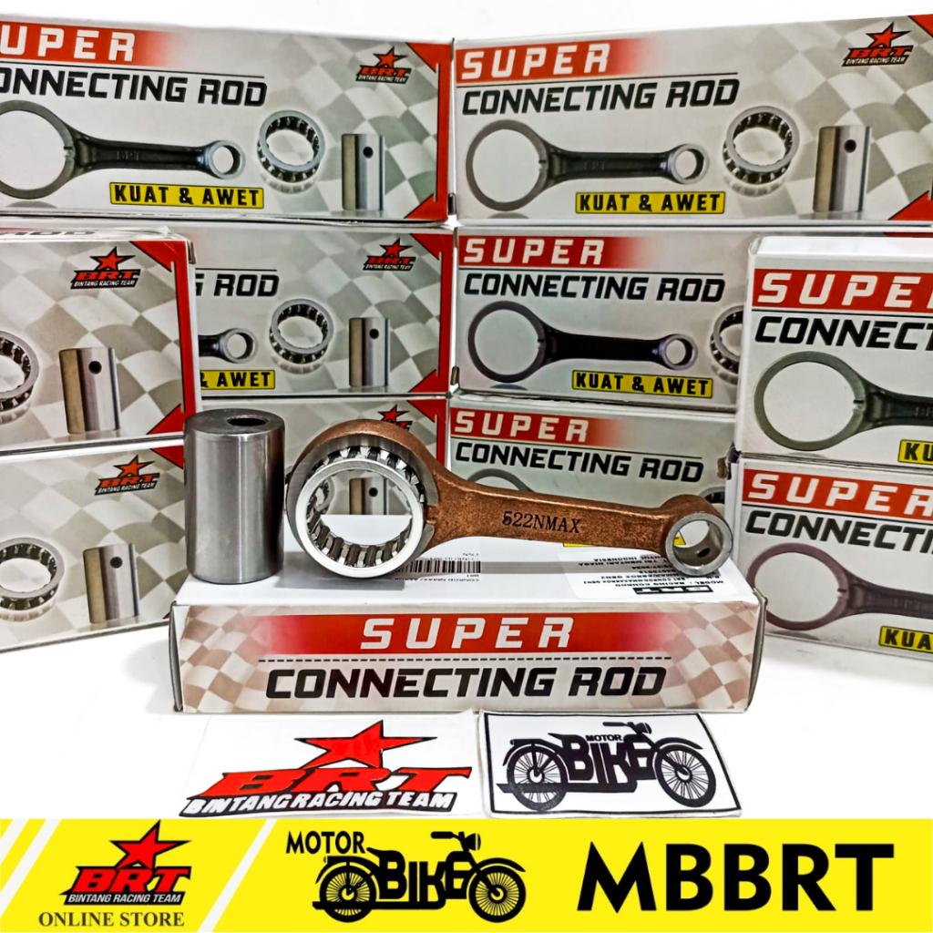 STANG SEHER CONNECTING ROD CONROD BRT NMAX & AEROX STROKE UP