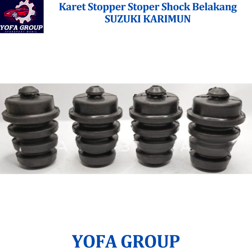 SPAREPART MOBIL Karet Stopper Stoper Shock Belakang SUZUKI KARIMUN