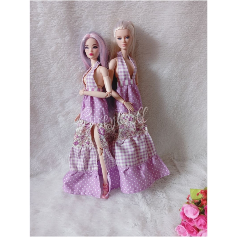 LoveyDoll Baju Boneka Barbie / Yuna Doll Summer Dress