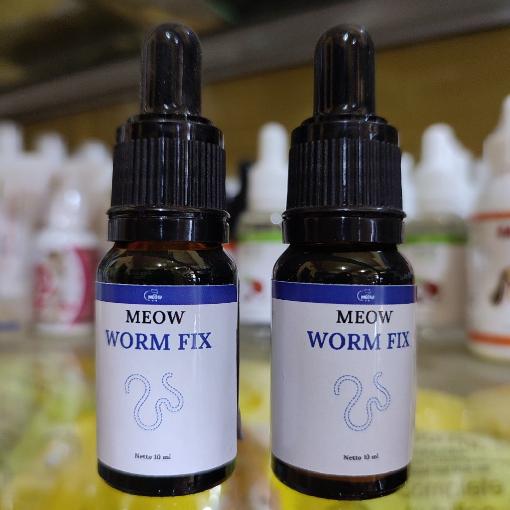 Obat Cacing Kucing Obat Tetes Sirup