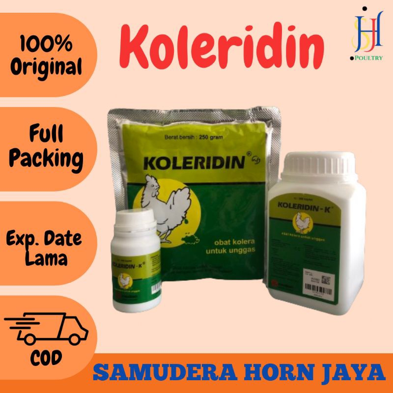 Koleridin Obat Ayam Burung Kolera Diare Hijau
