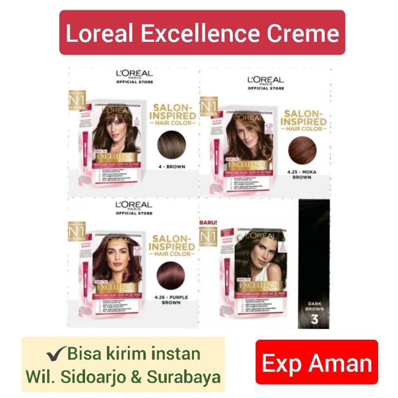 Cat Rambut Loreal / Pewarna Rambut Hair Color Loreal