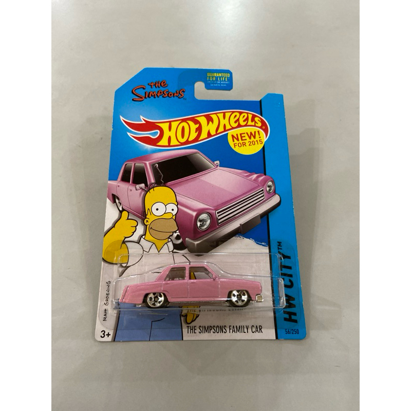Hot Wheels The Simpsons Family Car