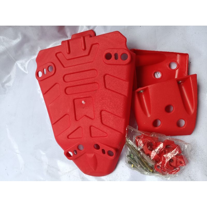 ENGINE GUARD COVER TUTUP MESIN BAWAH KLX 150 S L DTRACKTER MODEL GORDON