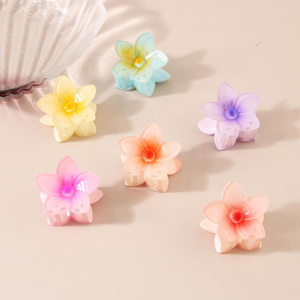 JEPIT RAMBUT PLUMERIA BUNGA 5CM / FLOWER HAIR CLIP KOREAN STYLE