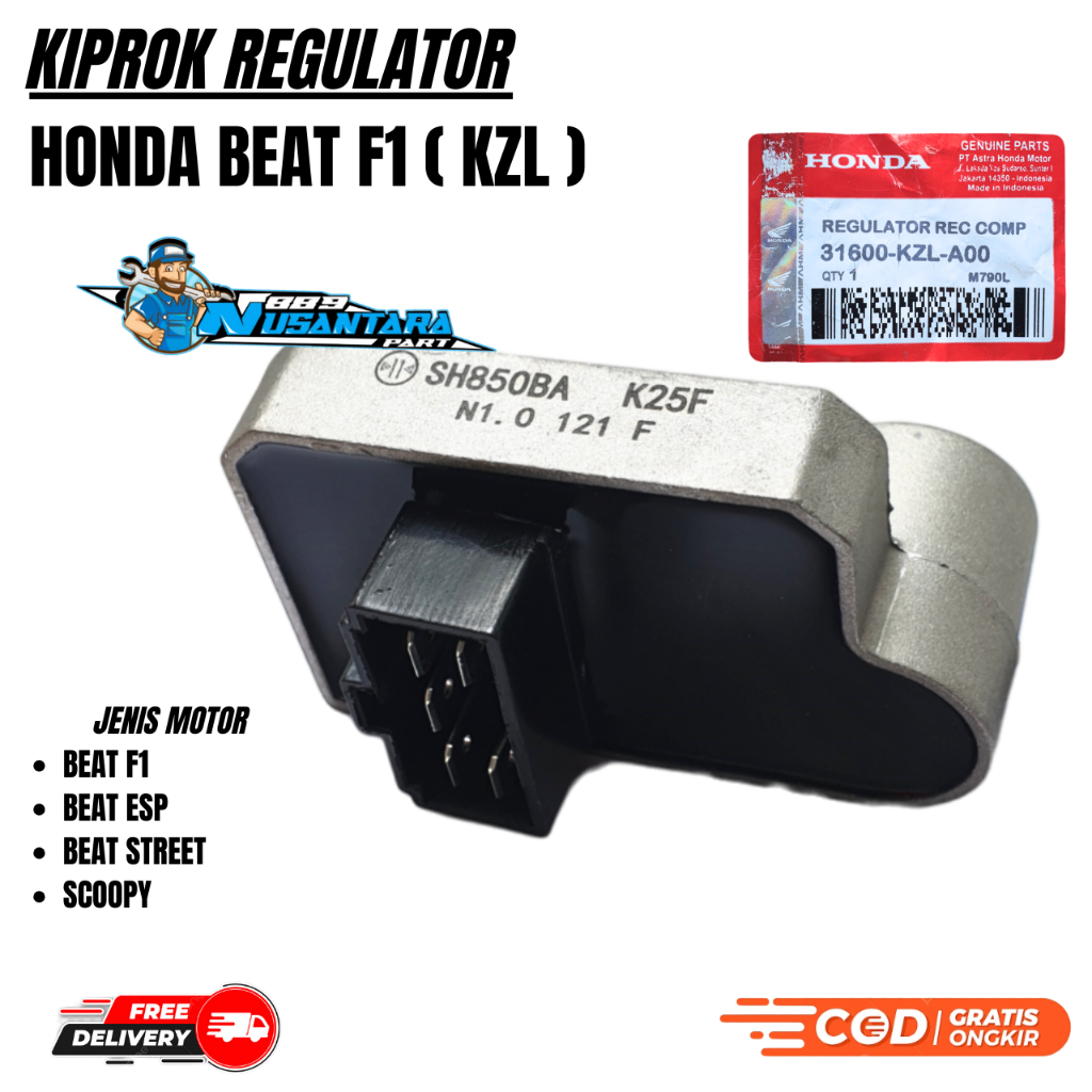 KIPROK REGULATOR BEAT NEW F1 K25F / BEAT ESP / BEAT STREET STATER HALUS