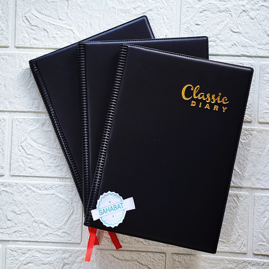 

AGENDA CLASSIC DIARY TAHUN 2025 KERTAS HVS CREAM TERBARU AGENDA 2025 / AGENDA MURAH