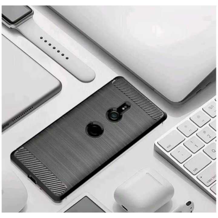 CASE SONY XPERIA XZ2 / XZ2 DOCOMO /XZ2 AU SOV37 SLIM ARMOR CARBON FIBER ANTI SHOCKPROOF
