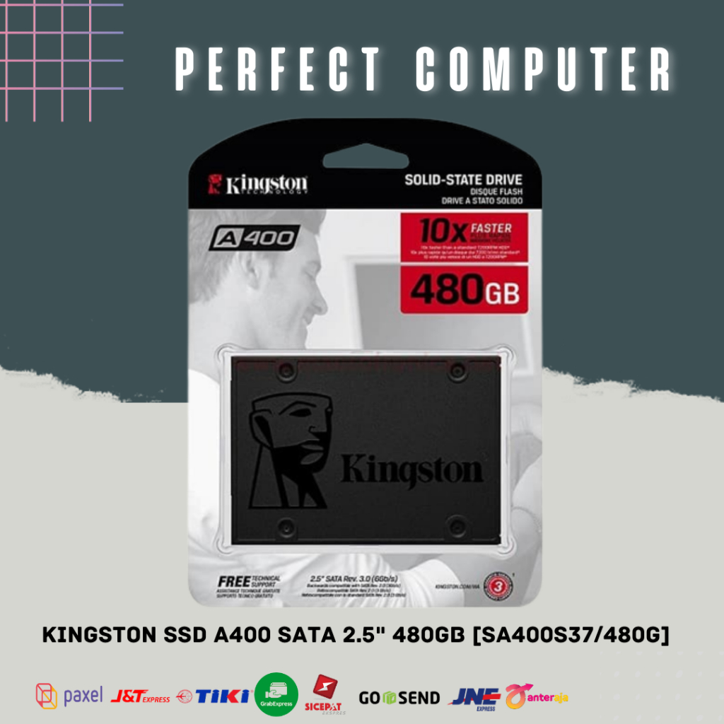 SSD Kingston A400 SATA 2.5" 480GB SA400S37/480G