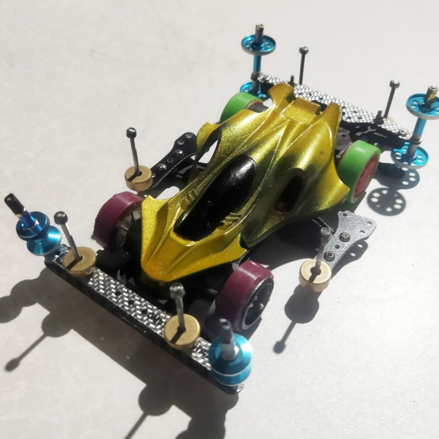 Tamiya Side Damper BMAX IDC RTR Seken Super 2 Carbon Chassis Top Spec