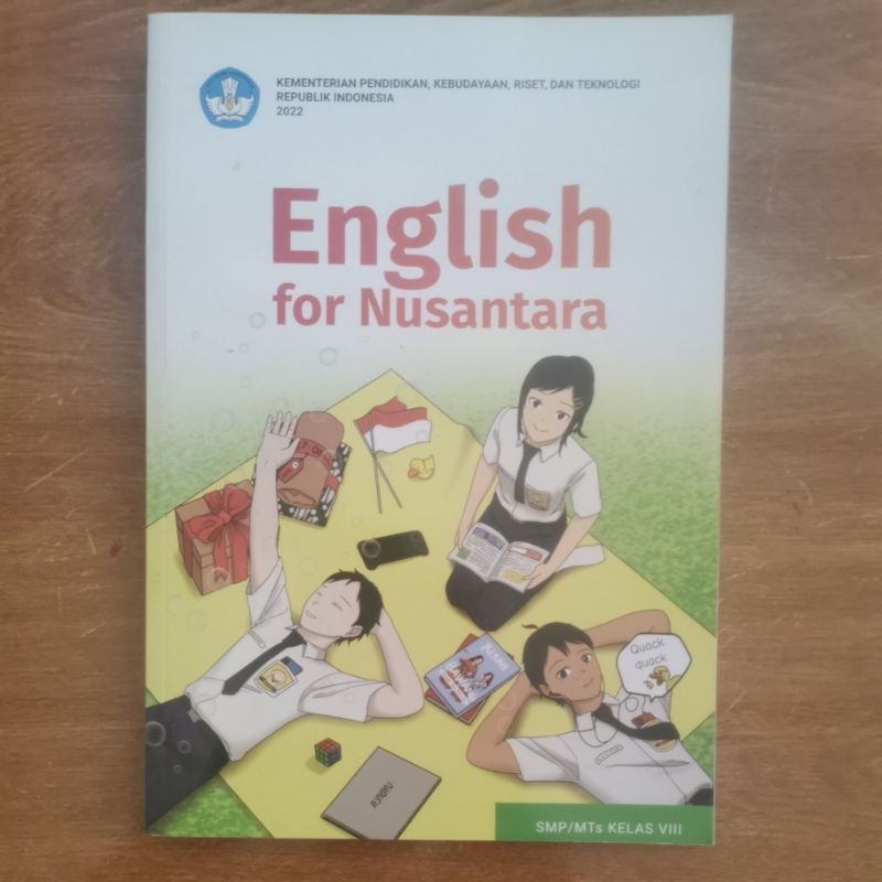 

BUKU KUMER ENGLISH FOR NUSANTARA/BAHASA INGGRIS KELAS 8/VIII UNTUK SMP/MTS