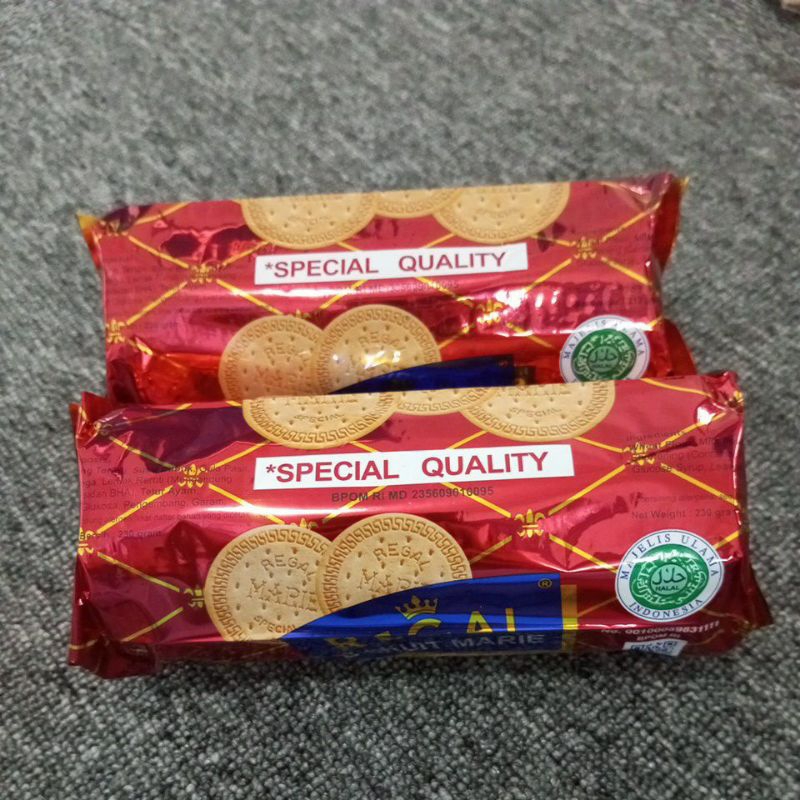 

PROMO!! REGAL SPECIAL 230 GRAM Marie Biskuit