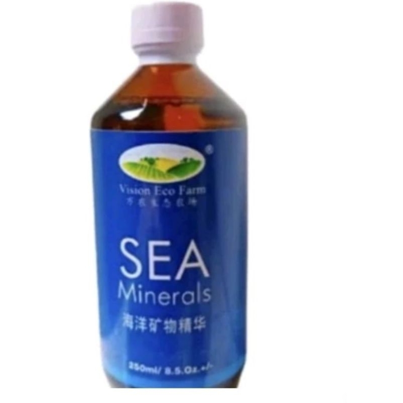 

sea mineral 250 ml mineral dasar laut sea minerals vision eco farm