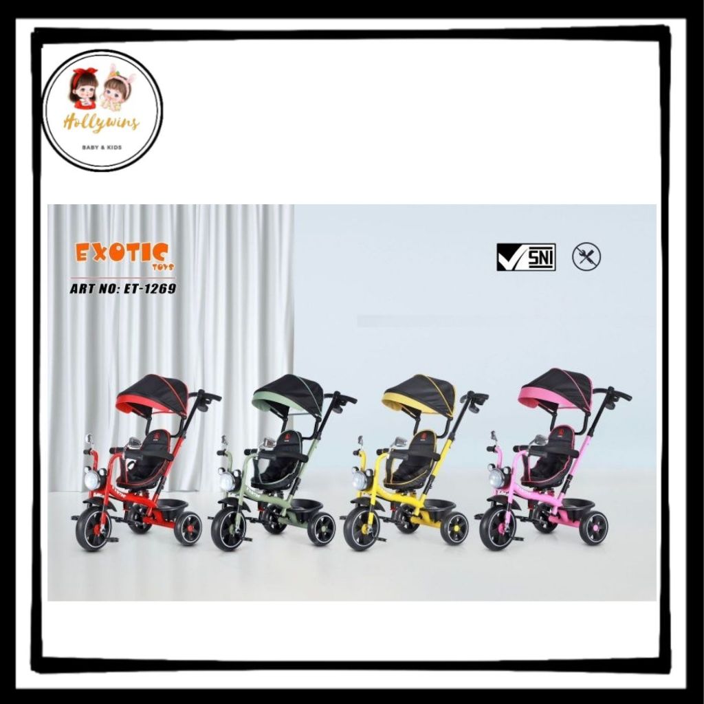 SEPEDA ANAK RODA TIGA EXOTIC ET-1269