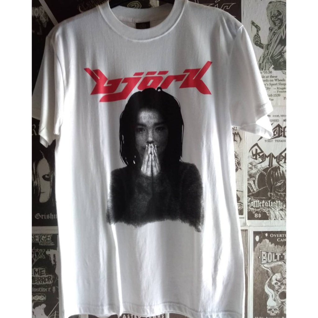 kaos bjork ( **minus,kondisi kaos baru,kotor display)