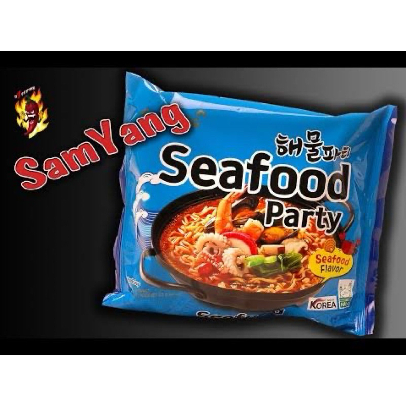 

Samyang Seafood Party (Seafood Flavor) 125gr Korean Instant Noodle