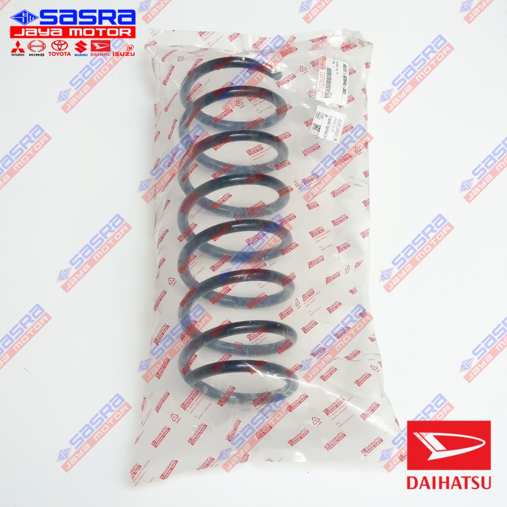 Coil Spring FRT/Depan AGYA 1.2|AYLA 1.2 2017-2022 Daihatsu Genuine Parts - Per Keong DHS.48131-BZ840