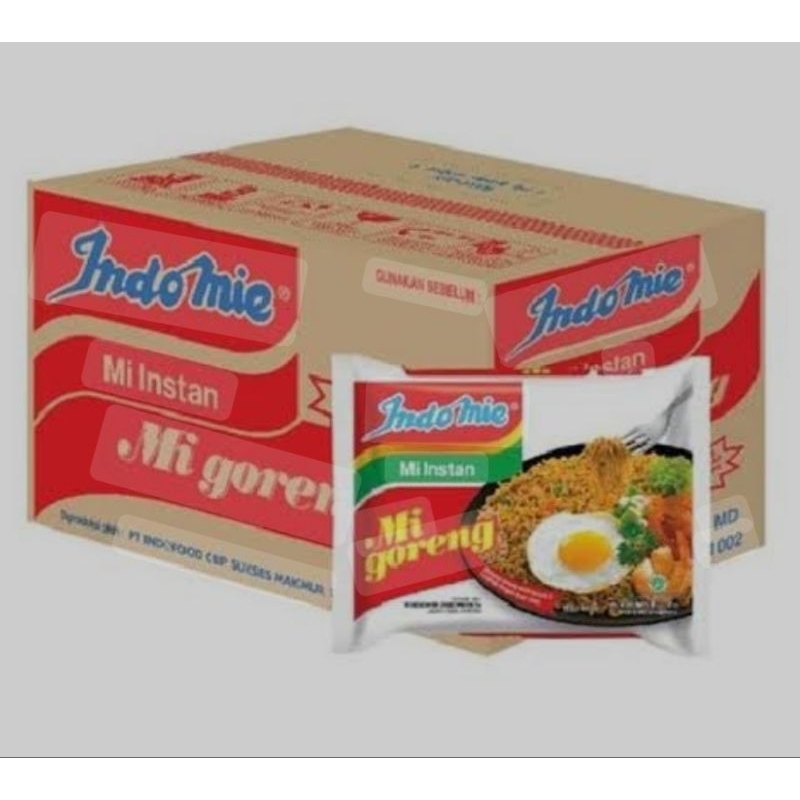 

INDOMIE GORENG KEMASAN 80GRAM (1 DUS)