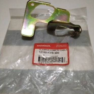 CLAMPER COMP THROOTLE CABLE VARIO 110 KARBU  PLAT TAHANAN GAS VARIO KARBU 12160KVB900