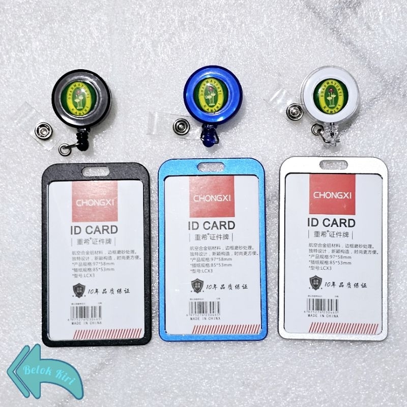 

Tempat Kartu Id Card Aluminium + Yoyo Logo Dharmayukti MA