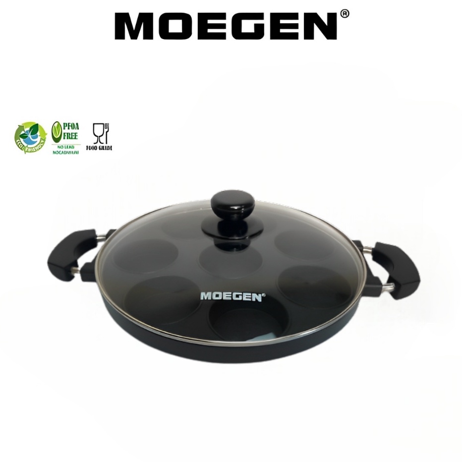 DIJAMIN MURAH MOEGEN cetakan kue martabak mini 8 lubang teflon anti lengket original