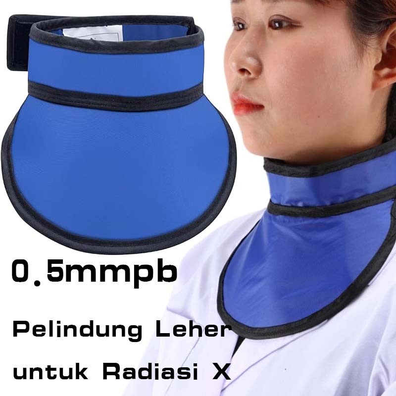 Anti Radiasi Thyroid Collar Apron Medis 0,5Mmpb Cover Pelindung Rontgen Apron Timbal Apron Rontgen X