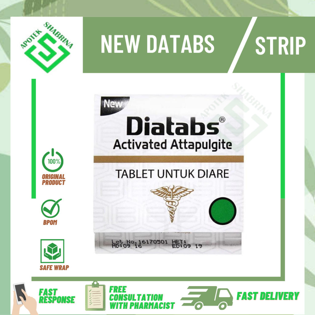 New Diatabs / Diare / OBAT DIARE DEWASA