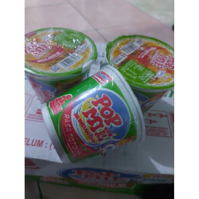 

Indomie soto Pop mie mini 3 Pcs