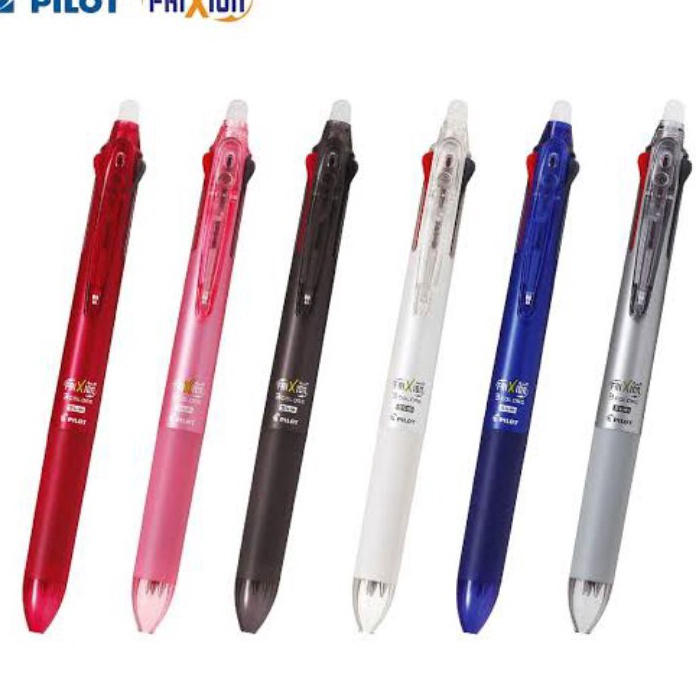 

READY STCOK Pulpen Frixion 3 in 1 1Pcs Pilot Frixion 3 Warna Pulpen bisa dihapus