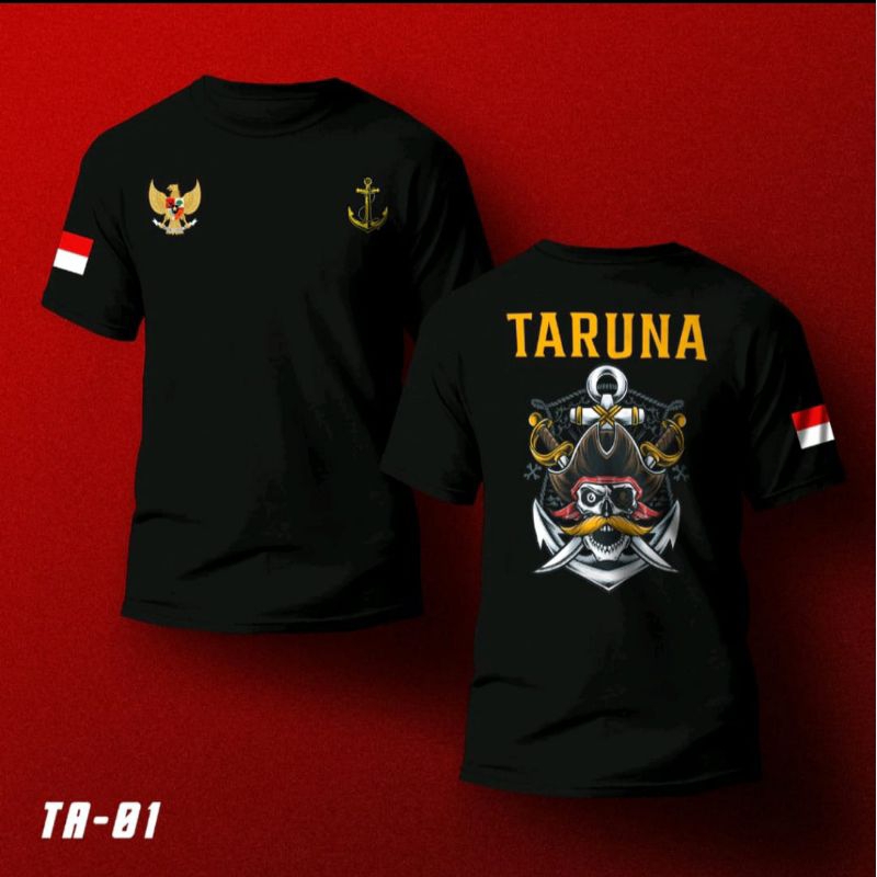 KAOS TARUNA ANGKATAN LAUT CORAK BAJAK LAUT