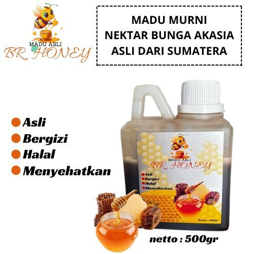 

Madu Murni Akasia 500 Gr Raw Honey Asli Langsung Dari Petani