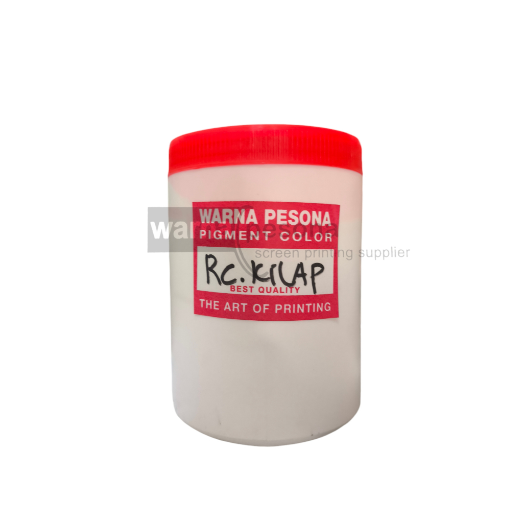 

Pasta Warna Karet Kilap Bahan Sablon Rubber Color (1 Kg)