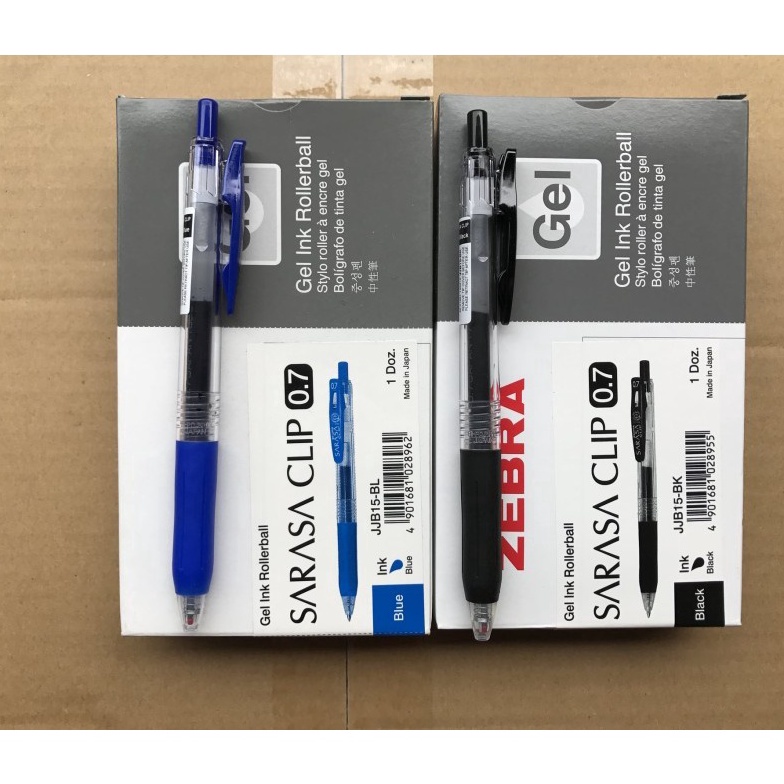 

PRODUCT TERPOPULER Pulpen Ballpoint Gel Zebra Sarasa HitamBiruMerah