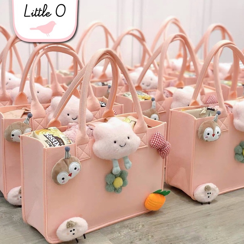 

Cashback Produk Little O 3D Goodie Bag Kantong Ultah Anak Bahan Flanel Birthday Party kantong goodie bag Tas serbaguna Tas Bayi