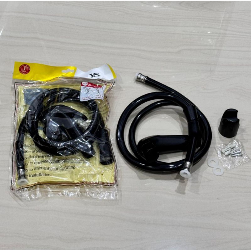 jet shower bidet YS / shower cebok bidet kloset warna hitam
