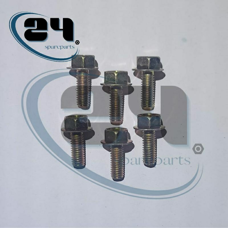 Baut/Baud spakbor belakang motor Honda Blade New